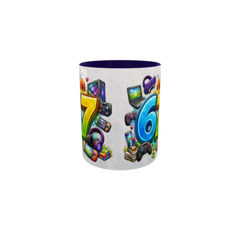 6 7 six seven, cana ceramica, 330ml, cgs1847